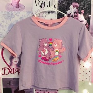 DKxCarebears collab baby tee